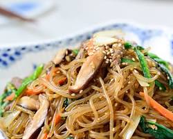 Image of Japchae korean food