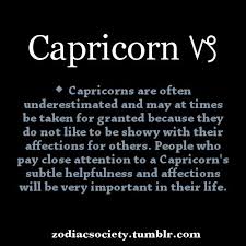 Capricorns are often underestimated and may at times be taken for ... via Relatably.com