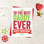 3D Reindeer Daddy Christmas Card For Dad Clintons