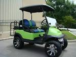 Raised golf carts for sale
