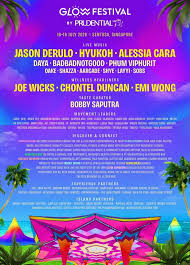 Jason Derulo, HYUKOH, Alessia Cara, Phum Viphurit, shazza & more perform in Singapore at Glow Festival