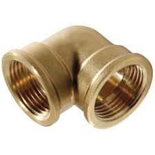 1/2" HH Brass Threaded Elbow | PLUMBING STORE