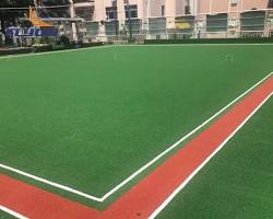 Image of hockey ground with synthetic turf flooring