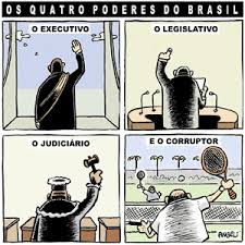 Resultado de imagem para charge de tres poderes