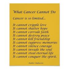 Inspirational Quotes For Cancer Families. QuotesGram via Relatably.com