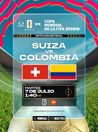 Suiza vs Colombia: Ve aquí EN VIVO el partido del Mundial 2026