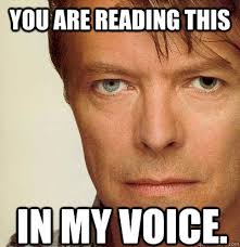 Image result for reading in my voice