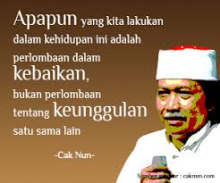 Image result for kutipan cak nun