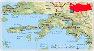 Image result for dalaman map