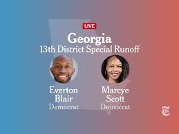 Georgia 13th Congressional District Special Runoff 2026: Live Election Results, Blair vs. Scott