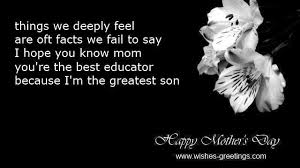 Mothers Love Quotes For Her Son. QuotesGram via Relatably.com