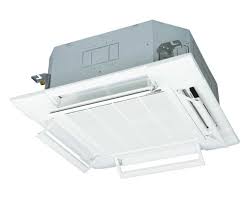 MITSUBISHI Climatizzatore SUPER monosplit modello col. Bianco cassetta 84×84 unità interna FDT 100~140 VH pannello antidraft T-PSAE-5BW-E* - Riscaldamento Elettrico Store
