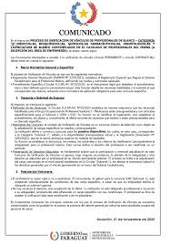 MSPBS: Unificación de Vínculos para Profesionales de Blanco - ¡Atención!