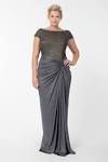 Plus size evening dresses with sleeves