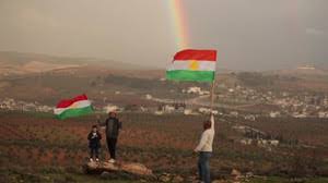 Syria's Kurds celebrate Nowruz with flaming torches and dancing