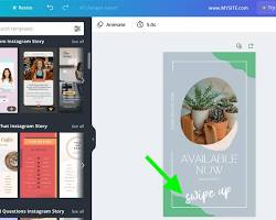 Image of Selecting Link Sticker in Instagram Story