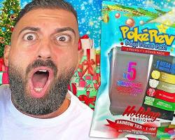 Image of PokeRev youtube channel thumbnails pokemon packs