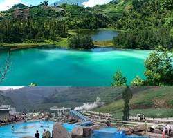 Gambar Kolam air panas di Kawah Sikidang