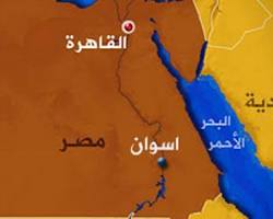 موقع مصر على الخريطة