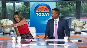 Savannah Guthrie's TODAY co-star caught off-guard during broadcast by off-screen action