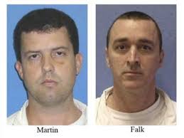 Jerry Martin and John Ray Falk escaped from a work detail at the Wynne Unit near Huntsville, Texas on Sept. 24, and were recaptured that day. - 622x350