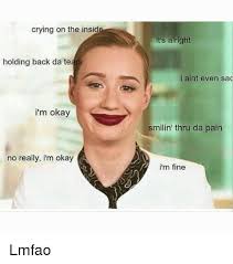 Image result for Im fine meme