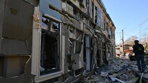 Russian drone attack wounds 14 while Ukrainian drones kill 2 in Russia-held area