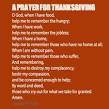 Thanksgiving Prayers, Poems, and Songs - Christianity - m