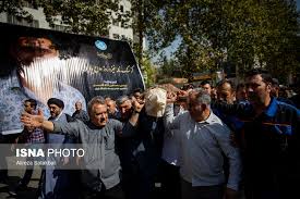 پیکر دانشجوی فقید دانشگاه تهران تشییع شد