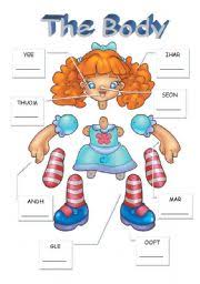 Resultado de imagen de body parts for kindergarten