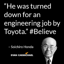 Honda Famous Quotes. QuotesGram via Relatably.com