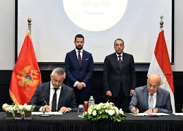 توقيع مذكرة تفاهم بين هيئتي ميناء الإسكندرية وموانئ مونتينيجرو لتعزيز التعاون في قطاع النقل البحري