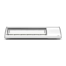 Koolmore 60 in. Glass Sushi Countertop Display Refrigerator ...
