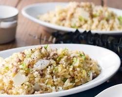 白菜と卵の炒飯