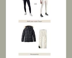 Image of Layering clothing for winter