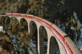 Landwasserviadukt von oben I - Bild \u0026amp; Foto von Martin Ueli Meier ...