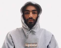 Supreme collaboration hoodie