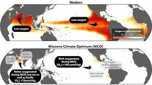 Apesar do forte aquecimento, os antigos oceanos permaneceram ricos em oxigênio