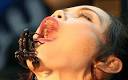 Scorpion Queen holds scorpion in mouth for two minutes - Telegraph - Scorpion_Queen_1210919c
