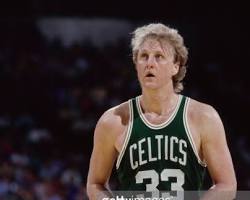 Image of Larry Bird, Boston Celtics forward