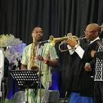 Musicians South African memorial celebrate