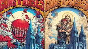 Arquidiocese rebate pôster de Guns N' Roses para divulgar show em Fortaleza: 'Desrespeito'