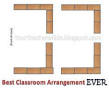 Classroom Desk Arrangement on Pinterest Classroom Table