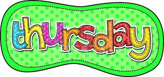 Image result for days of the week free clip art