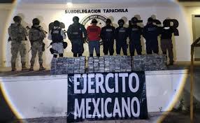 Detienen en Tapachula, Chiapas a hombre con 202 kilos de cocaína; el cargamento era transportado en el doble fondo de un vehículo