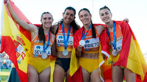 ¡Plata y bronce para los relevos femeninos en los Relevos Mundiales!