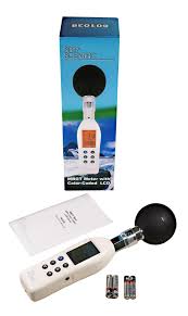 Wet Bulb Globe Heat Stress Meter - Color Coded Display ...