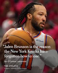 From The Athletic: When Jalen Brunson limped out of Game 1 late in the first quarter, many feared he wouldn't return. Then he proved again why he's the superstar to lead the Knicks to glory. "That’s why he’s the reigning Mr. Clutch." https://nyti.ms/43U6wyx