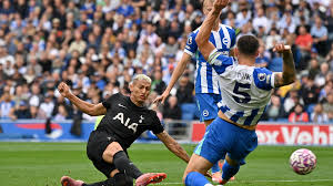 Spurs fight back from two goals down to draw at Brighton