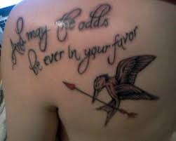 Resultado de imagen de tattoos hunger games